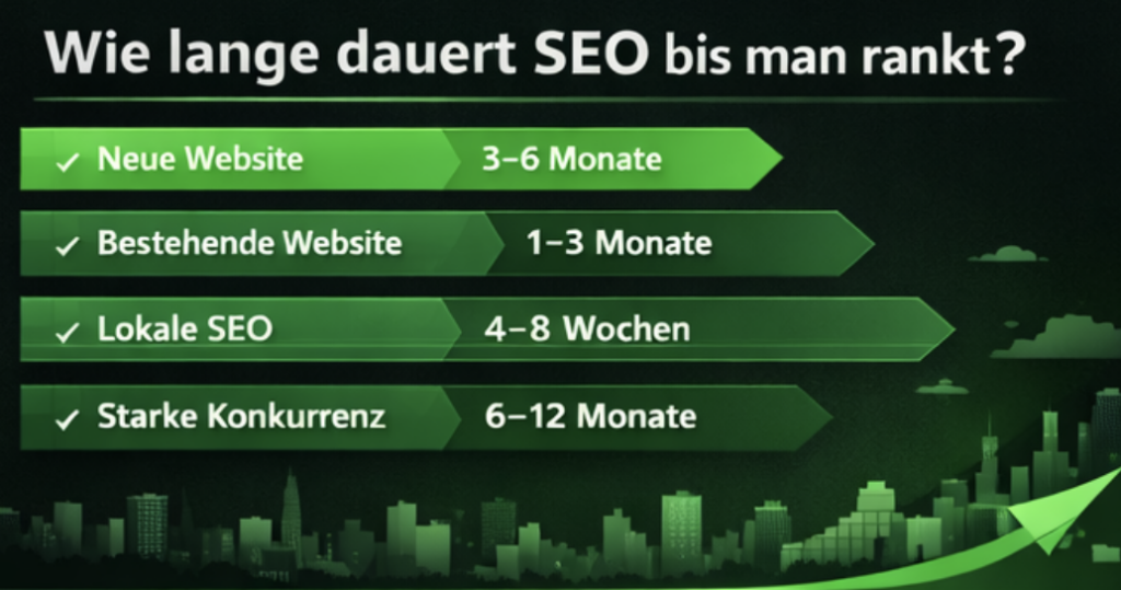 wie lange dauert seo bis top 5 google ranking - Ab wann lohnt sich SEO