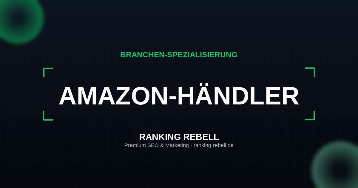 YouTube Marketing für Amazon-Händler - Strategischer Partner