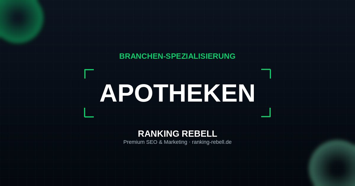 YouTube Marketing für Apotheken - Strategischer Partner