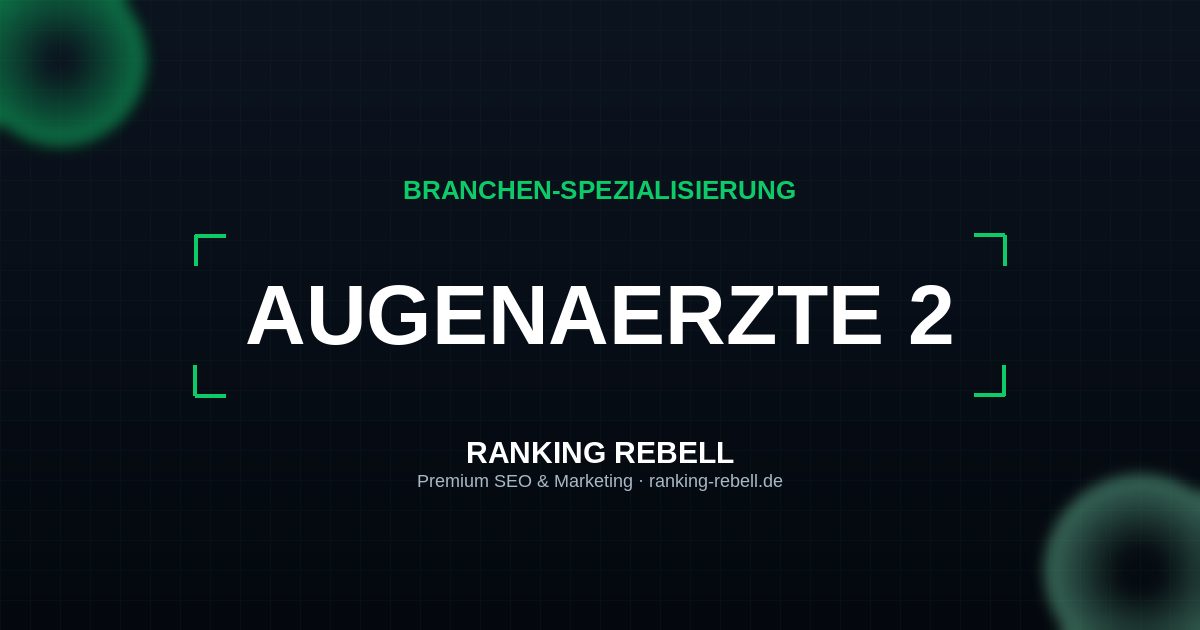 LinkedIn Marketing für Augenärzte - Strategischer Partner