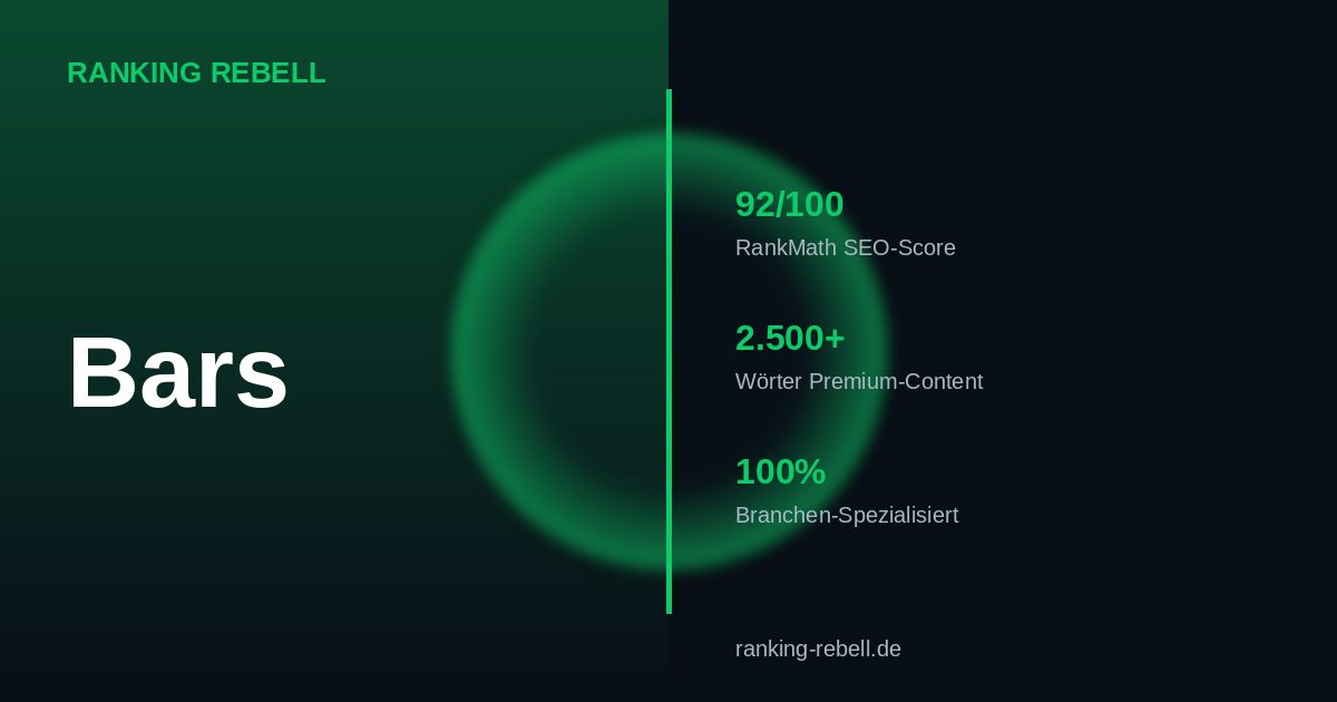 Sales Funnel für Bars 2026 - Komplettlösung