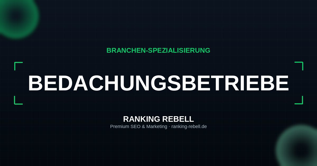 TikTok Marketing für Bedachung - Strategischer Partner