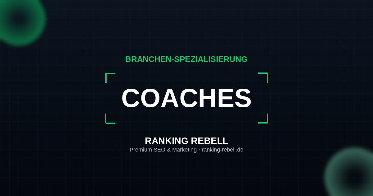 Google Ads für Coaches - Strategischer Partner