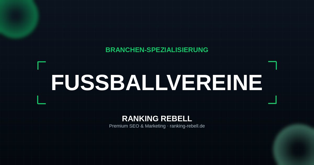 Google Ads für Fußballvereine - Strategischer Partner