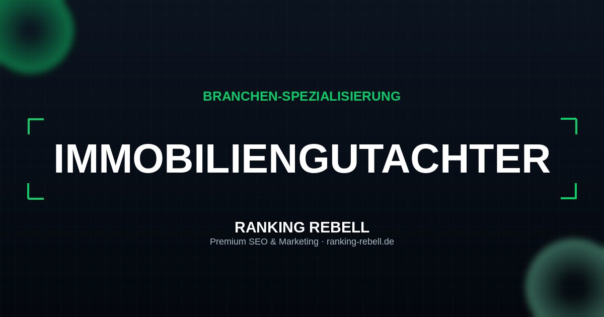 Google Ads für Gutachter Immobilien - Strategischer Partner