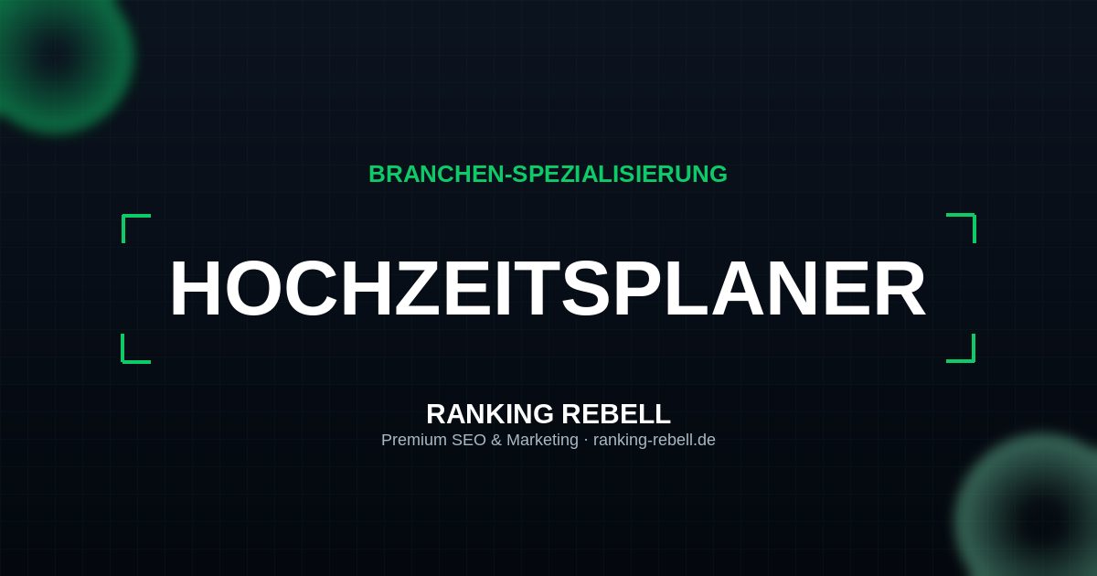 KI Marketing für Hochzeitsplaner