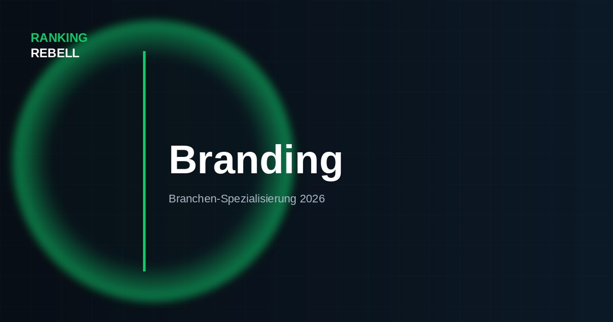 Branding Agentur - Spezialisierte Lösungen
