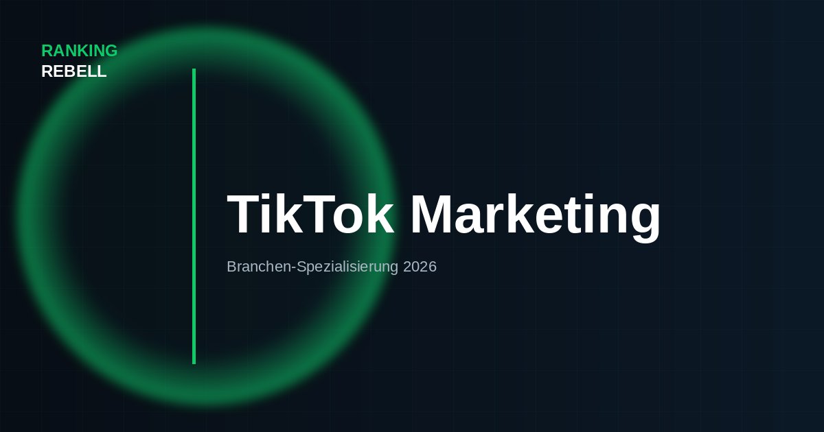 TikTok Marketing Agentur - Spezialisierte Lösungen