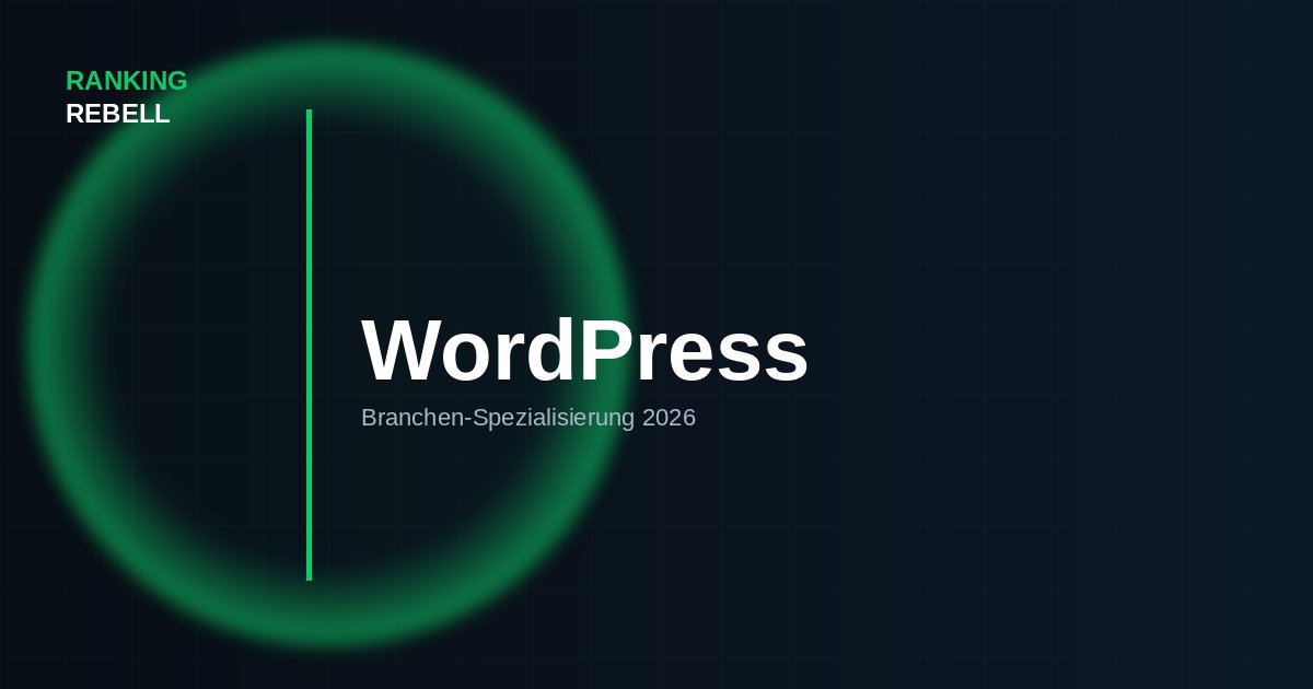 WordPress Agentur - Spezialisierte Lösungen