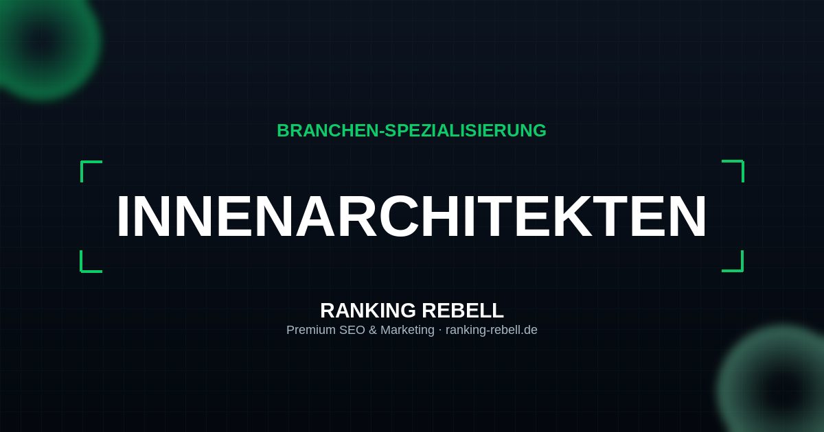 Google Ads für Innenarchitekten - Strategischer Partner