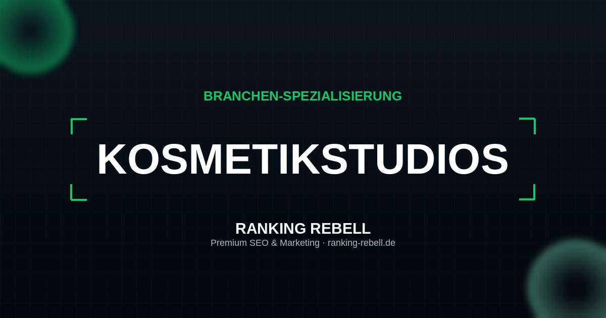 Google Ads für Kosmetikstudios - Strategischer Partner