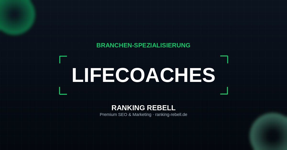 Google Ads für Lifecoaches - Strategischer Partner