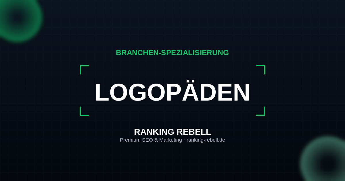 Content Marketing für Logopäden - Strategischer Partner