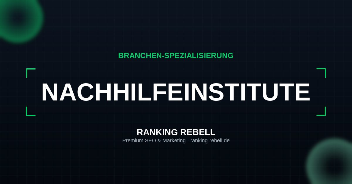 Google Ads für Nachhilfeinstitute - Strategischer Partner