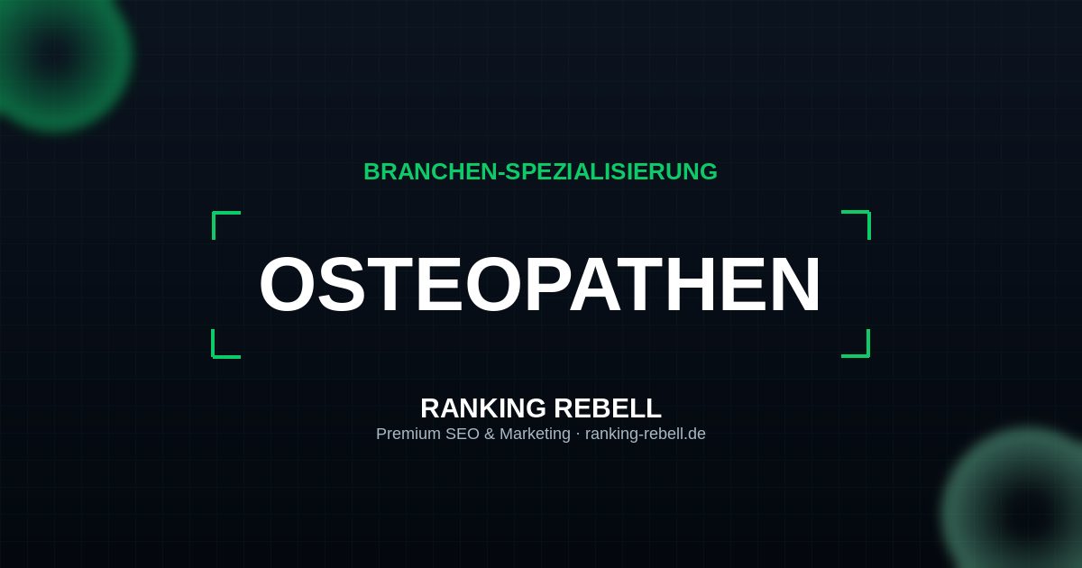 Shopify für Osteopathen