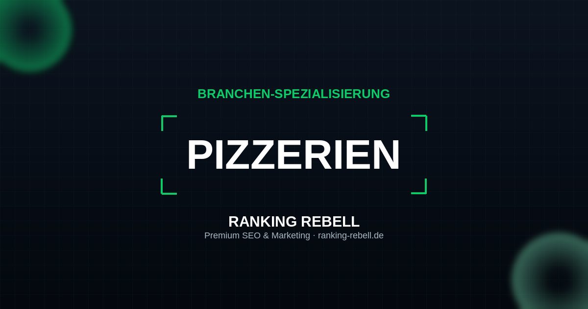 Social Media Marketing für Pizzerien - Strategischer Partner