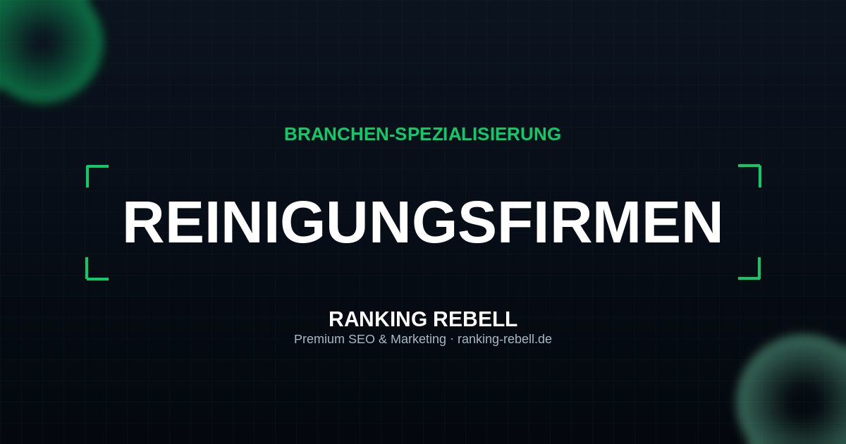 Google Ads für Reinigungsfirmen - Strategischer Partner