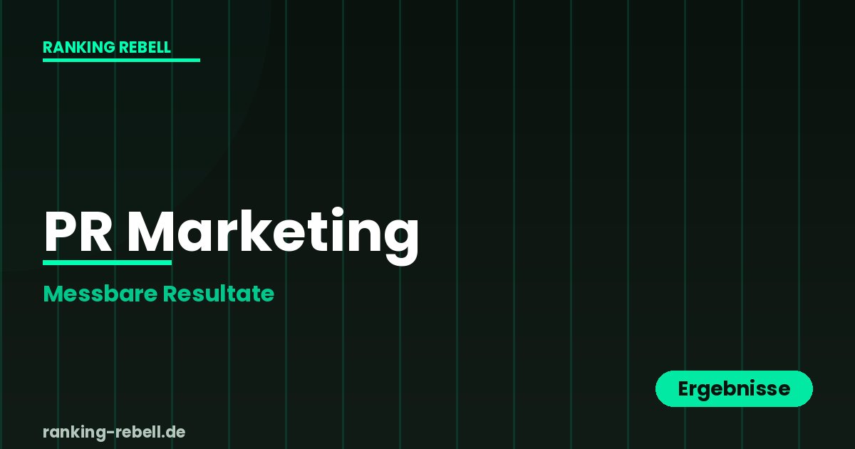 PR Marketing für Innenarchitekten - Messbare Ergebnisse
