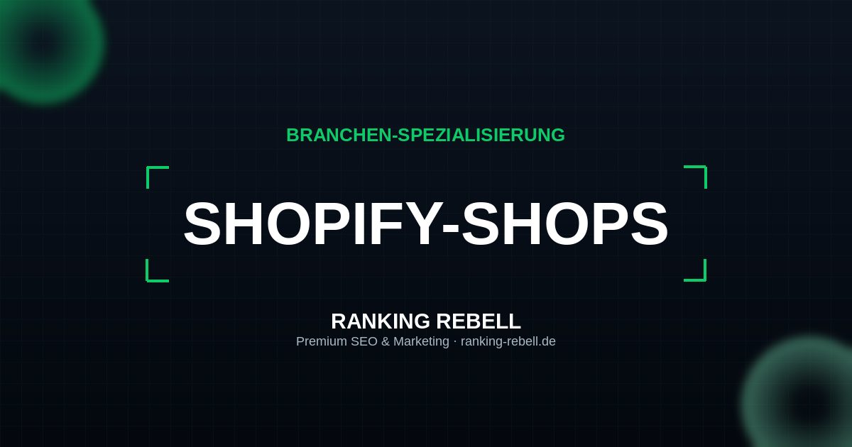 Google Ads für Shopify-Shops - Strategischer Partner