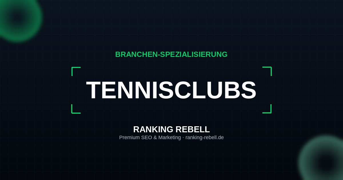 Google Ads für Tennisclubs - Strategischer Partner