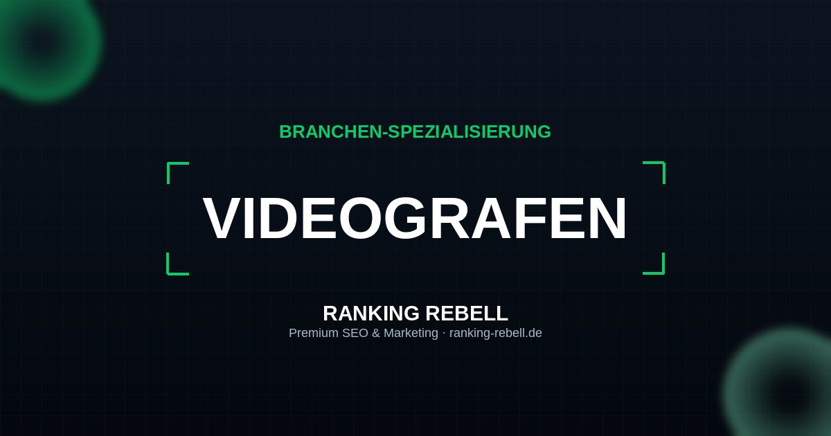 Google Ads für Videografen